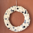 Felt Christmas Wreath Natural