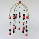 cot mobile black red white