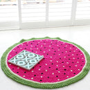 Watermelon Crush Felt Ball Rug - Felt Ball Rug Australia - 1