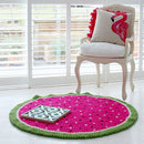 Watermelon Crush Felt Ball Rug - Felt Ball Rug Australia - 2