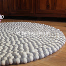 Koala Felt Ball Rug - Felt Ball Rug Australia - 1