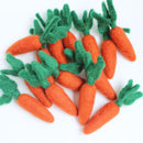 felt carrots