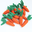 felt carrots