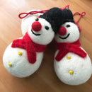 felt snowman