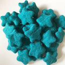 Felt Stars Mint Green