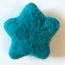 Felt Stars Mint Green