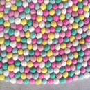 felt ball rug gelati