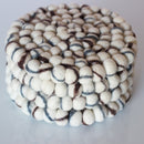 Natural Stone Felt Ball Trivet