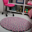 Mint Felt Ball Rug