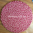 Pretty Pink Felt Ball Rug - Felt Ball Rug Australia - 2