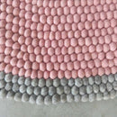 Pink Galah Felt Ball Rug