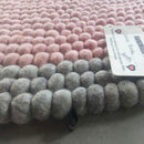 Pink Galah Felt Ball Rug