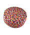 Multicolored Felt Ball Ottoman Pouf - Felt Ball Rug Australia - 1