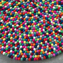 Smartie Felt Ball Rug