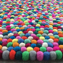 Smartie Felt Ball Rug