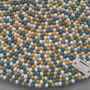 Summer Sunshine Felt Ball Rug