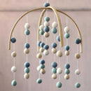 Mint Magic Felt Ball Mobile