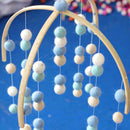 Mint Magic Felt Ball Mobile