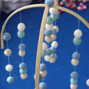 Mint Magic Felt Ball Mobile