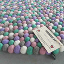 Unicorn Felt Ball Rug