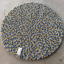 West Coast Eagles Felt Ball Rug