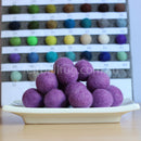Felt Ball Jacaranda Purple 1 CM,  2 CM, 2.5 CM, 3 CM, 4 CM Colour 58 - Felt Ball Rug Australia