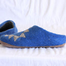Bondi Blue Felt Shoes