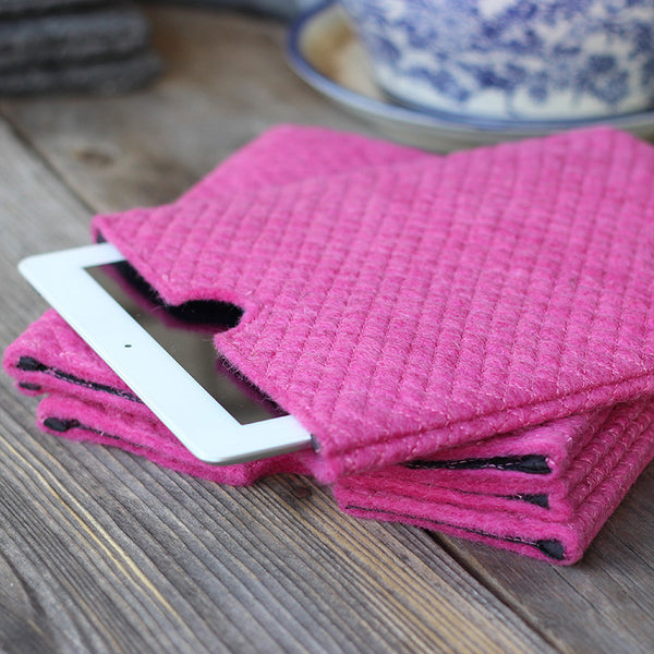 Felt iPad Case Rose Pink
