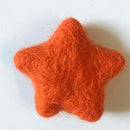 Felt Stars Orange