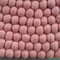 Pastel Pink Felt Ball Rug