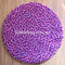 Pancy Purple Felt Ball Rug - Felt Ball Rug Australia - 2